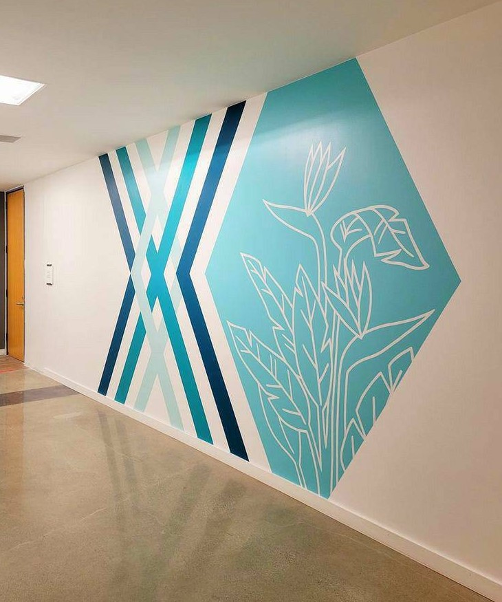 mural decorativa en pared